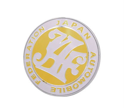 Replica JAF ("Japan Automobile Federation") Emblem