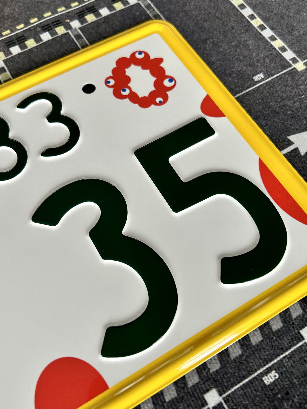 Authentic Japanese License Plate EXPO 2025 - "..35"