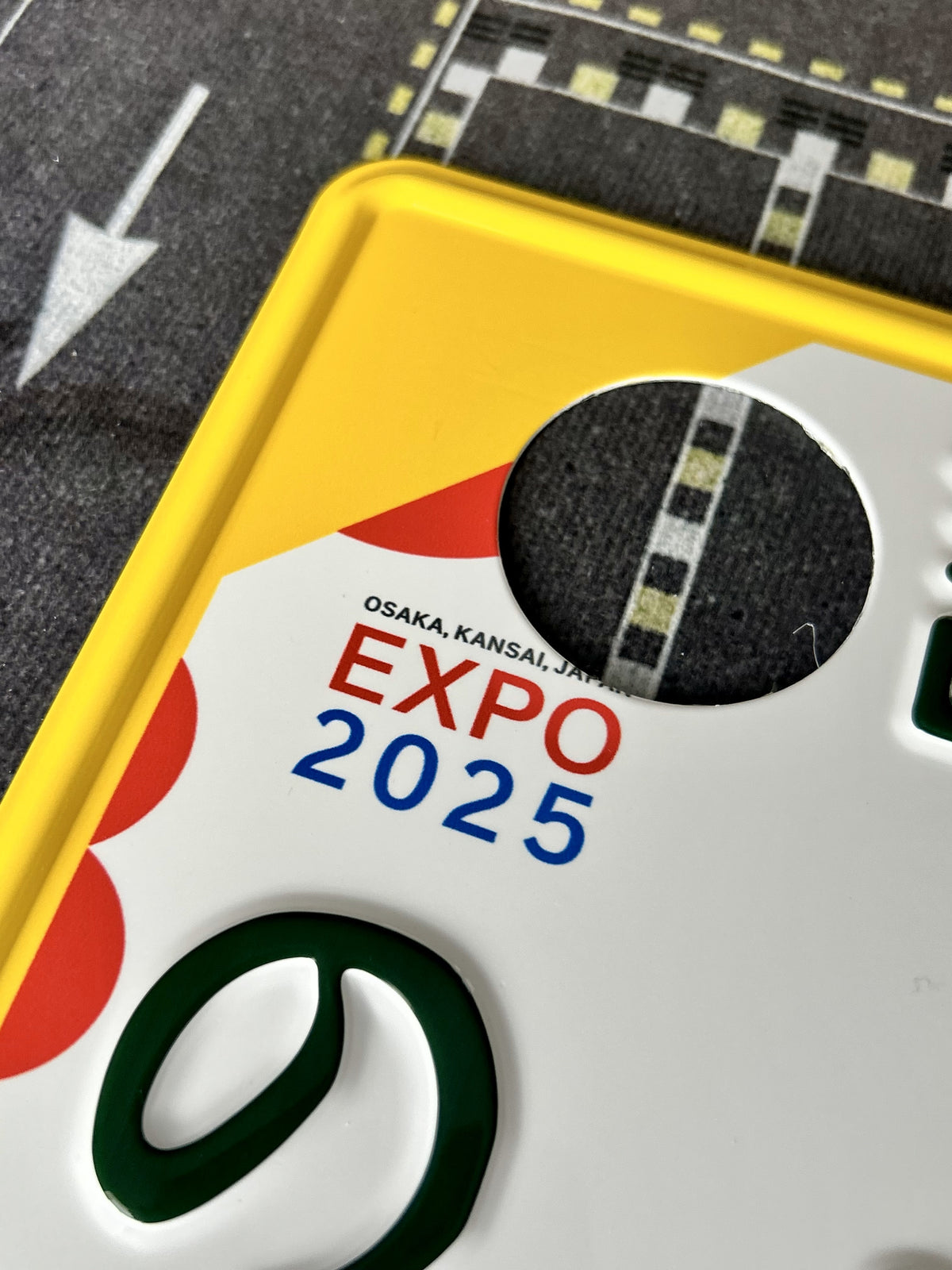 Authentic Japanese License Plate EXPO 2025 - "..35"