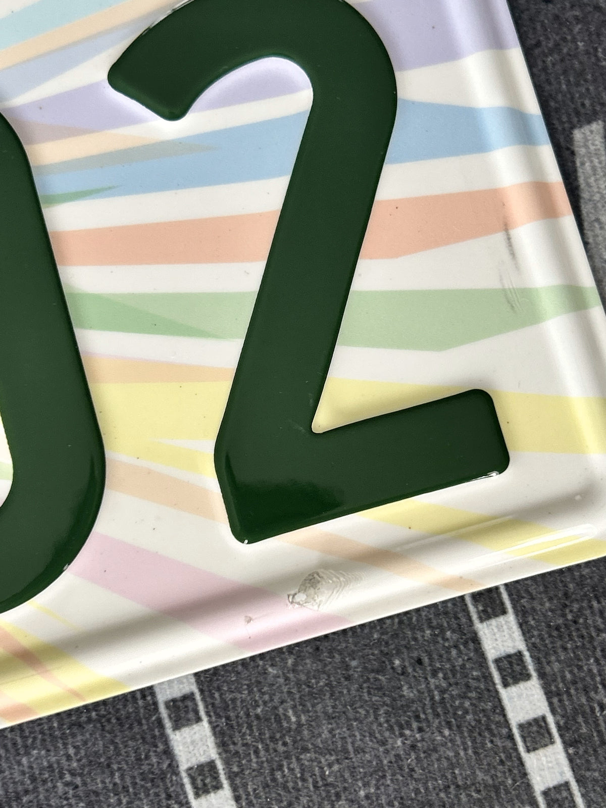 Authentic Japanese License Plate - Tokyo 2020 Paralympics