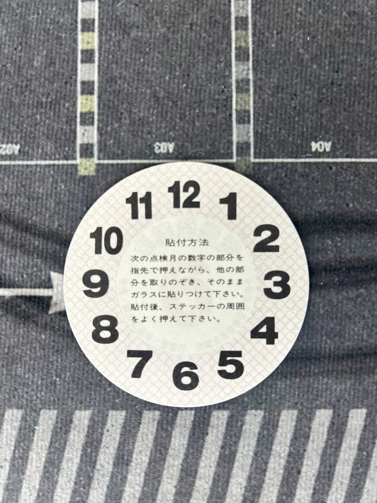 Authentic Inspection Decals from Japan