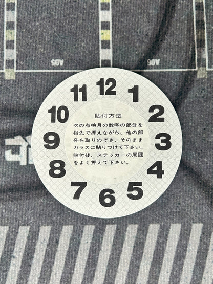 Authentic Inspection Decals from Japan