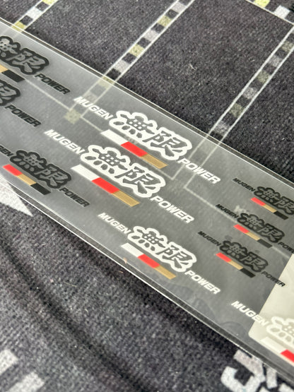 Mugen Power Sticker Sets