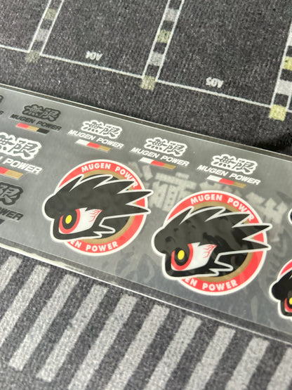 Mugen Power Sticker Sets