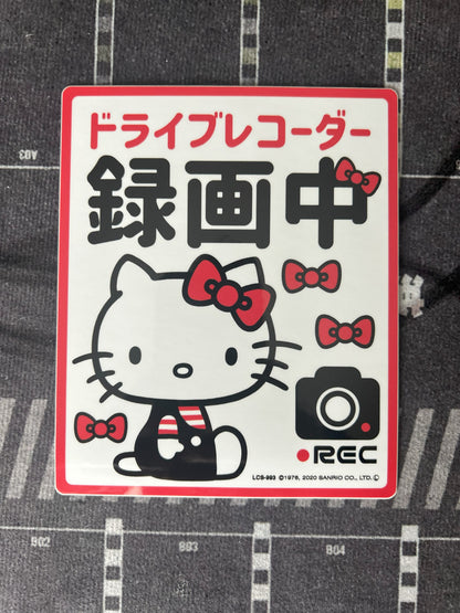 Car Recording Decals
