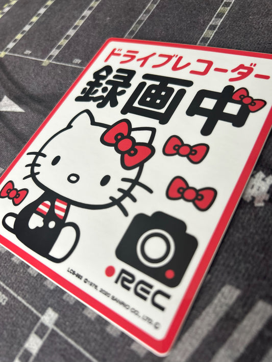 Car Recording Decals