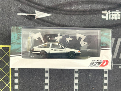 1:64 Hobby Japan Initial D Toyota Sprinter Trueno GT AE86