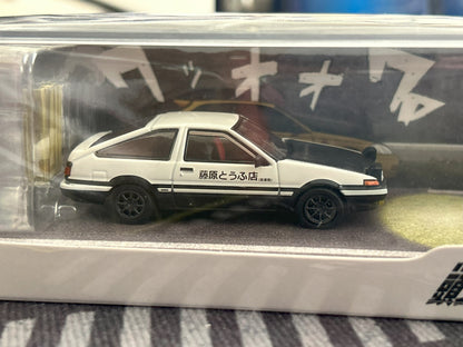 1:64 Hobby Japan Initial D Toyota Sprinter Trueno GT AE86