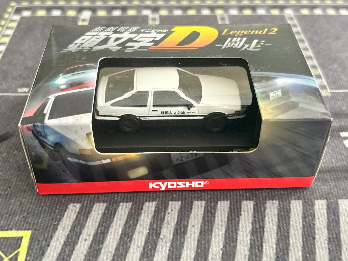 Kyosho 1/64 Initial D Ae86 Trueno