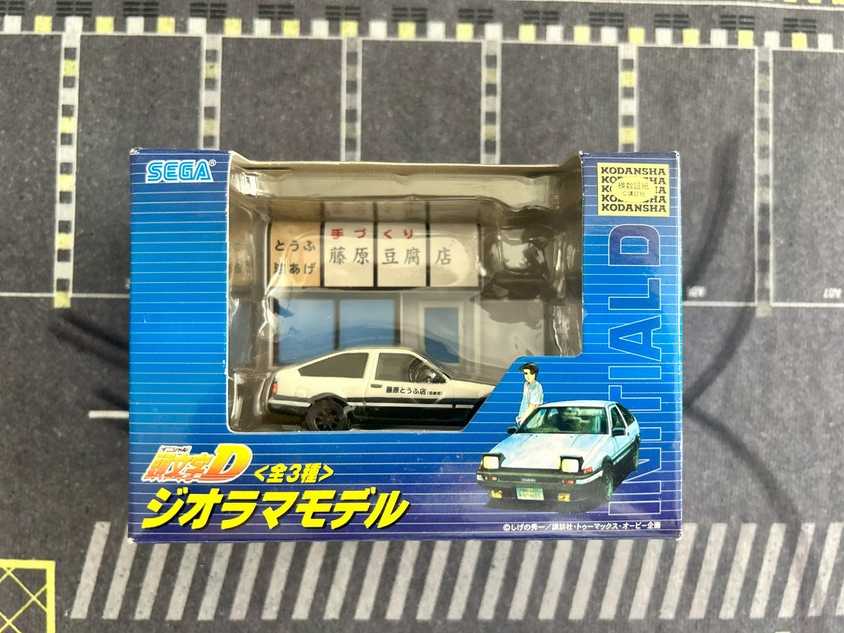 Initial D Sega 1/64 Scale Diorama - RX7 AE86 S13