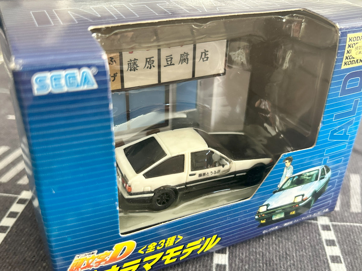 Initial D Sega 1/64 Scale Diorama - RX7 AE86 S13