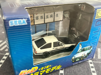 Initial D Sega 1/64 Scale Diorama - RX7 AE86 S13