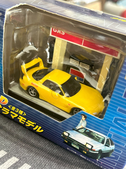 Initial D Sega 1/64 Scale Diorama - RX7 AE86 S13