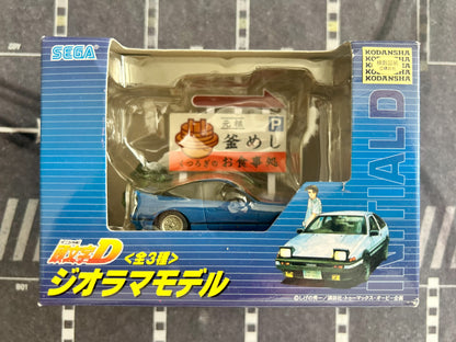 Initial D Sega 1/64 Scale Diorama - RX7 AE86 S13