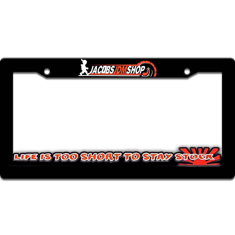 JacobsJDMshop License Plate Frame