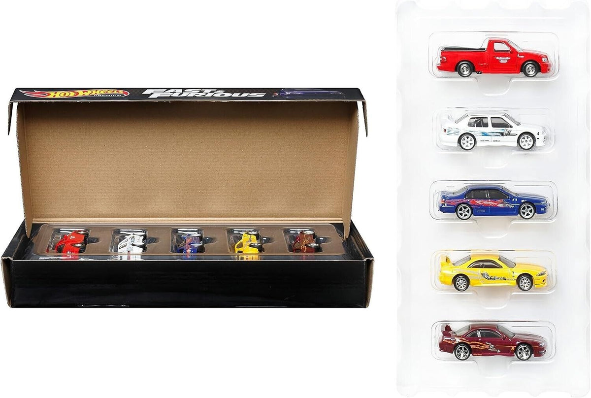 Hot Wheels Premium Fast & Furious 5 Pack Amazon Exclusive
