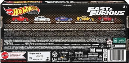 Hot Wheels Premium Fast & Furious 5 Pack Amazon Exclusive