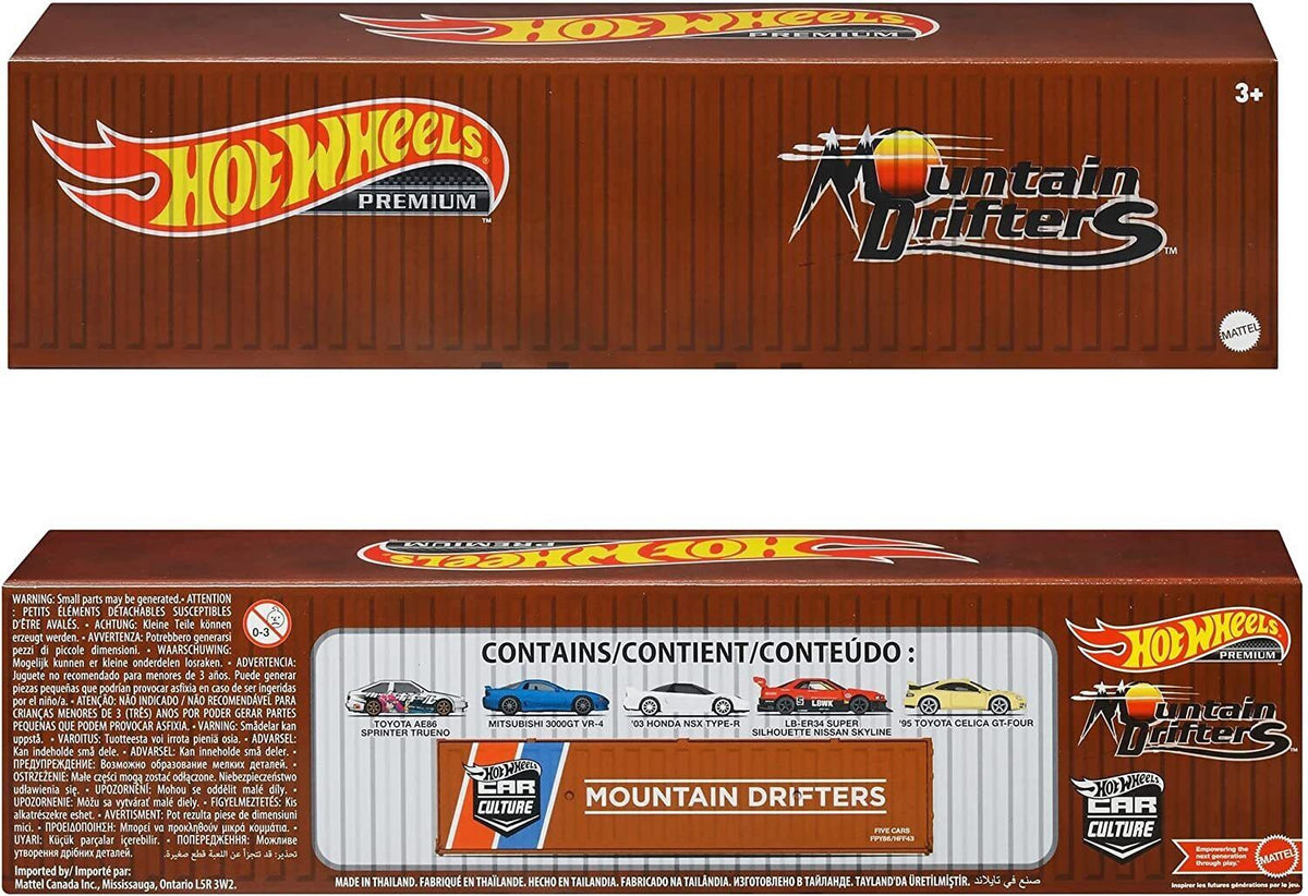 Hot Wheels Premium Container - Mountain Drifters