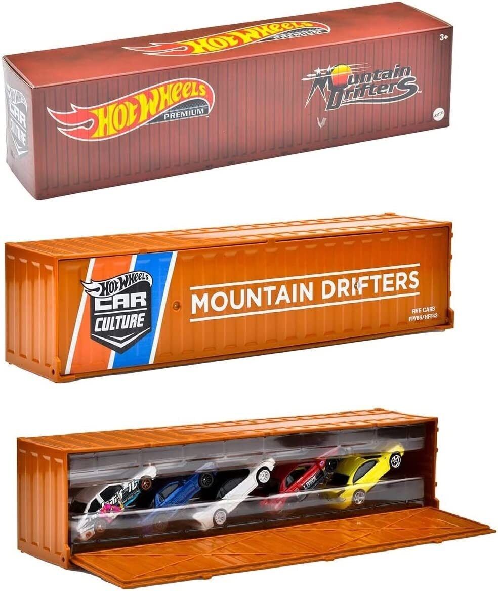 Hot Wheels Premium Container - Mountain Drifters